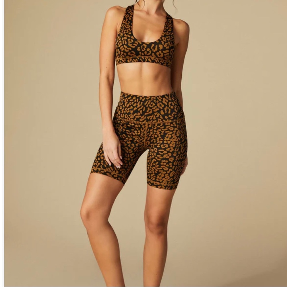 LAUREL CYN SHORTS - BRONZE LEOPARD